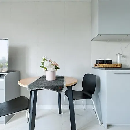 아파트 White Next To Polin Polish Jews Musem *